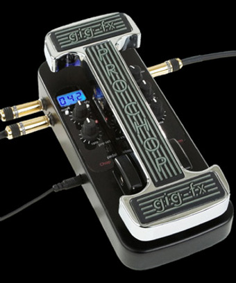 Our flagship pedal: the ProChop, analog effect, with midi sync.